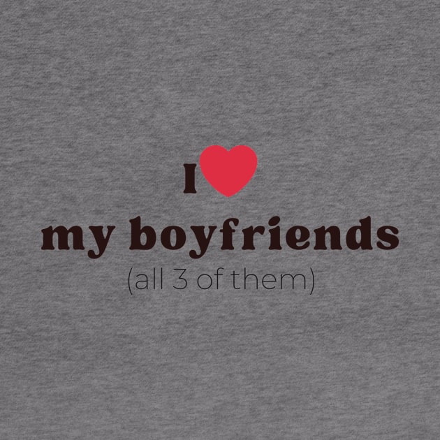 I love my boyfriends by cloudviewv2